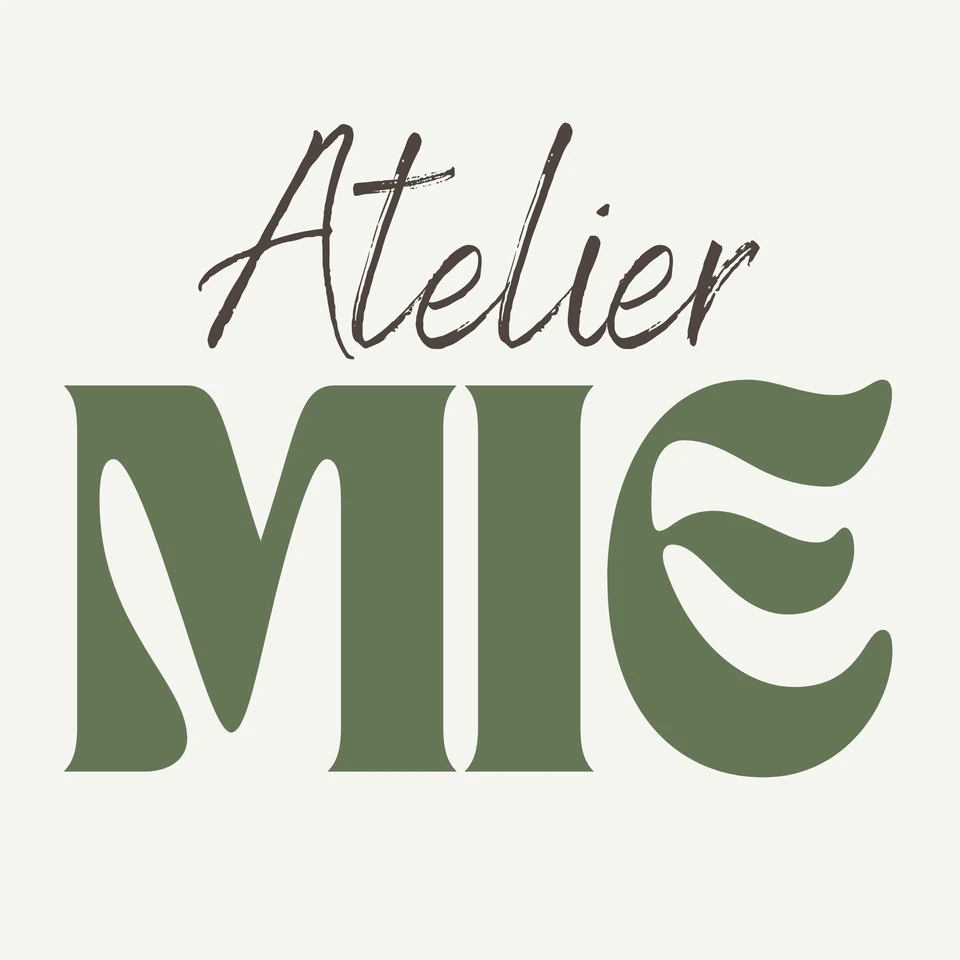 Logos Atelier MIE, identité visuelle boulangerie par The Social Club